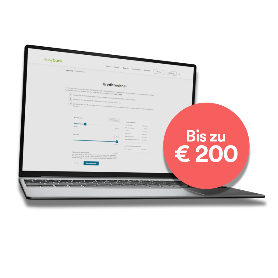 Bis zu 200 Euro Bonus