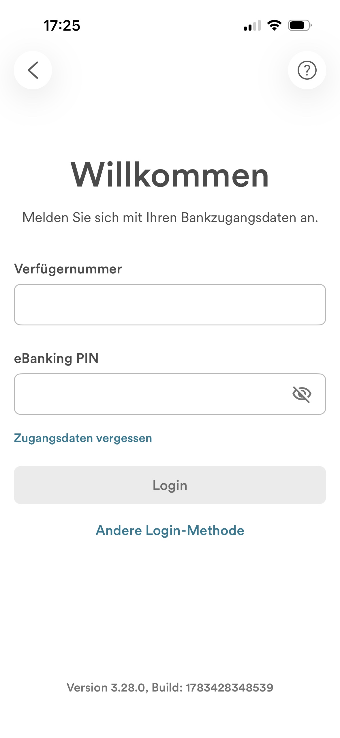 Willkommensbildschrim