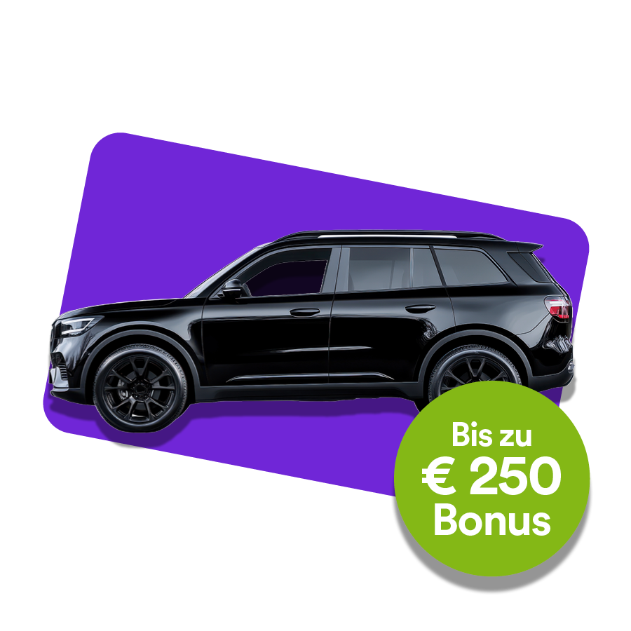 Bis zu 250 Euro Bonus